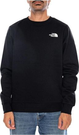 The North Face M Evo Box NSE Reg Crew - Heren - Outdoor shirts - Zwart - XL - Katoen - Fitness