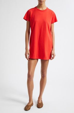 Leset Margo Short Sleeve T-Shirt Dress in Cerise at Nordstrom, Size X-Small