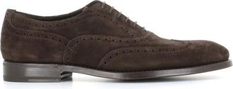 Henderson Bruine su&egrave;de schoenen met leren zool - Heren - Nette schoenen - Bruin - 45 EU - Su&egrave;de - Schoenen