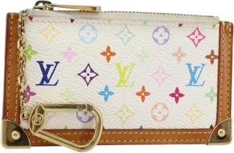 Louis Vuitton Pre-owned Wallets, female, Multicolor, Size: ONE SIZE Pre-owned Canvas Wallet