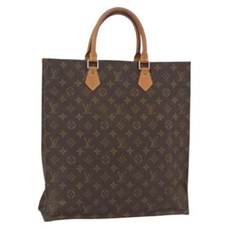Louis Vuitton Pre-owned Tote Bags, female, Brown, Size: ONE SIZE Pre-owned Vintage Canvas Tote Bag