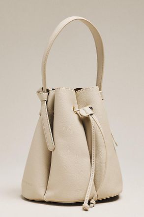 Melie Bianco Laguna Cinched Vegan Leather Bucket Bag