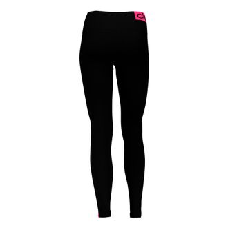 Calvin Klein Leggings CALVIN KLEIN CK WOMEN LEGGING 1P SEAMLESS, Damen, Gr. XL, N-Gr, schwarz (schwarz combo), Mikrofaser, Obermaterial: 90% Polyamid, 9% Elasthan,