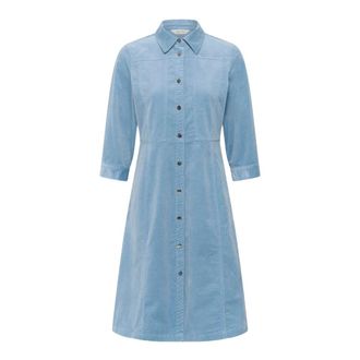 Part Two Vestido Camisero - Dresses - Mujer - Azul - L