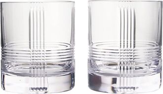 Waterford Marquis By Waterford Set Of 2 Marquis Vector Double Old Fashioned Glasses