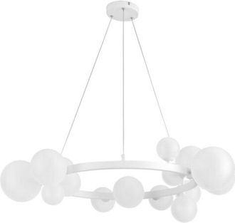 Fabrilamp Fabrilamp Lampara De Techo Colgante Lozolla 15xg9 Blanca 73d