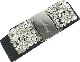 Ferragamo Pre-owned Fabric hair-accessories - Dames - Vintage Accessoires - Zwart - ONE Size - Vintage