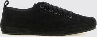 Tom Ford Sneakers basse Dean in pelle di vitello scamosciata con tirante