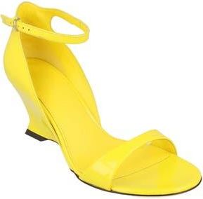 Ferragamo Wedge Heel Sandal in Yellow at Nordstrom Rack, Size 5.5