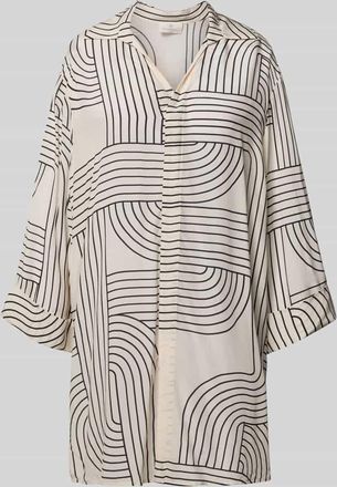 Watercult Relaxed Fit Bluse aus Viskose in Offwhite, Gr&ouml;&szlig;e L