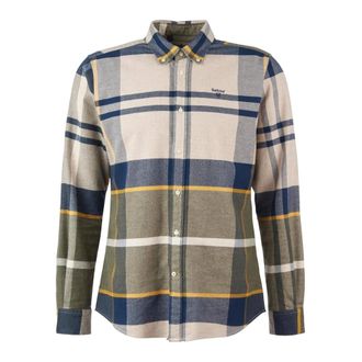 Barbour Tartan Overhemd met Lange Mouwen - Heren - Casual Overhemden - Veelkleurig - M - Katoen - Overhemden