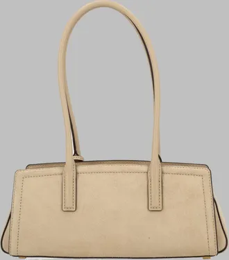 Michael Michael Kors Womens Shoulder Bag Laila Beige Leather