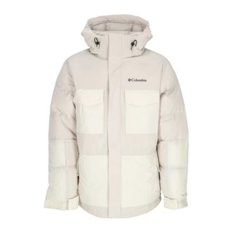 Columbia Waterdichte Fusion Jas met Thermische Voering - Heren - Winterjassen - Wit - L - Polyester - Jassen