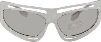 Burberry Light Grey Cat Eye Ladies Sunglasses BE4342 388687 65