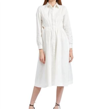 En Saison Stella Dress In Off White