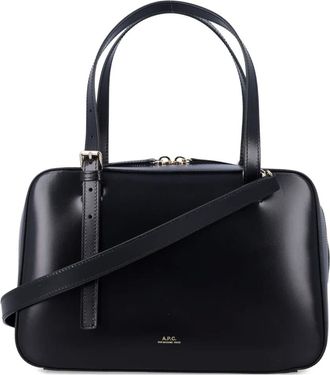 A.P.C. Virginie Box shopper - Zwart