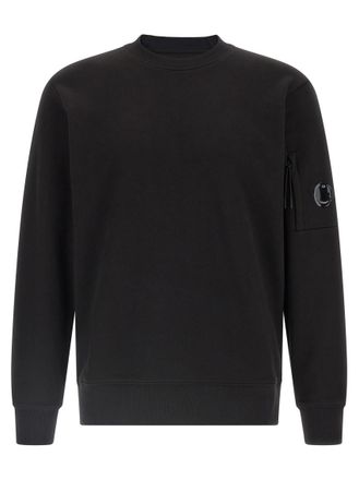 C.P. Company Black Diagonal Raised sweatshirt