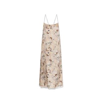 Munthe Barika Slip Dress - Dames - Casual kleedjes - Veelkleurig - XS - Satijn - Kleedjes