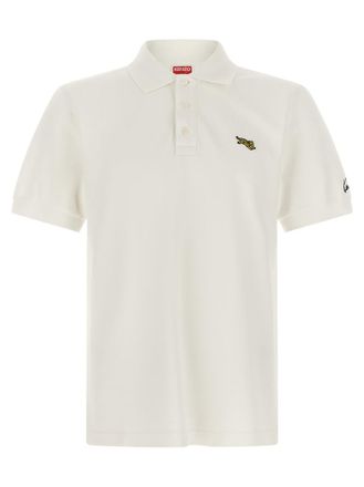 Kenzo White Shirt Collar Polo