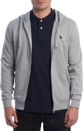 U.S.Polo Association Herren-Kapuzenpullover mit Reißverschluss US41162009