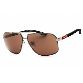 Chopard Mens Grey Rectangular Sunglasses SCHG89