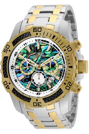 Invicta Pro Diver - SCUBA 25093 Heren Horloge - Quartz Uurwerk - Roestvrij Staal met Multicolor Wijzerplaat - 51mm