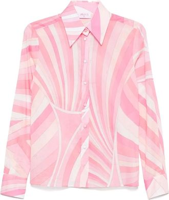 Pucci Camicia in cotone - Rosa