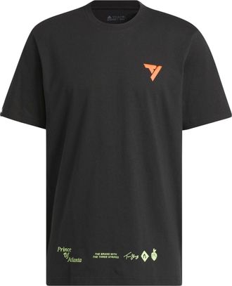 adidas Trae Prince Of Atlanta Signature T-Shirt Black II7795