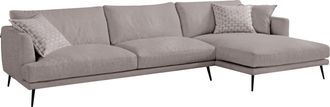 Egoitaliano Ecksofa »Sophia, Designsofa mit extrakomfortablem Sitzkomfort« mit Daunenfederung, L-Form