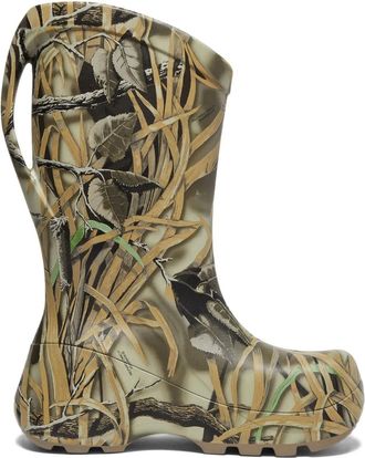 Crocs Hydra camo-pattern boots - men - Polyurethane/Polyurethane/Rubber - 9 - Green