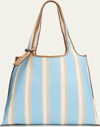 3.1 Phillip Lim Dual Stripe Market Tote Bag
