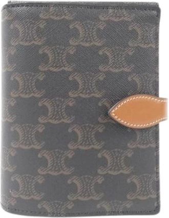 Celine Pre-owned Trionf Canvas Pouch - Dames - Vintage Tassen - Bruin - ONE Size - Vintage