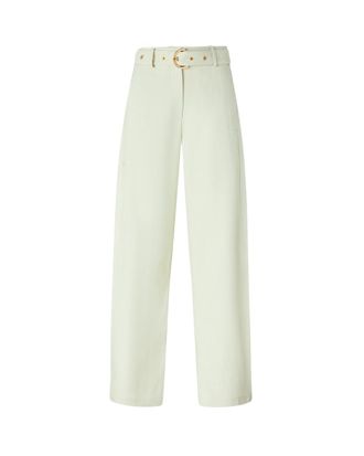 Pinko Aquamarine Belted Trousers