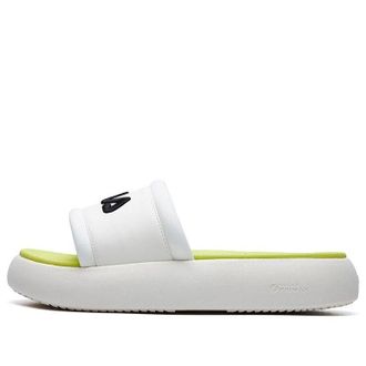 Fila (WMNS) FILA Donut Fashion Slipper GS White F12W124622FSW