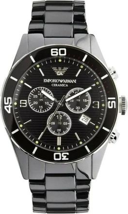 Emporio Armani Horloges - Heren - Horloges - Zwart - ONE Size - Accessoires