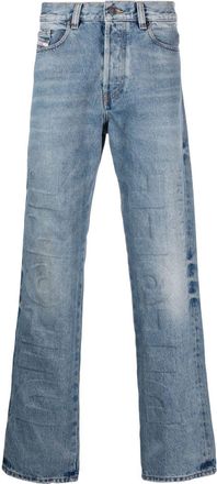 Diesel 2010 007i3 straight-leg jeans - men - Cotton - 28/32 - Blue