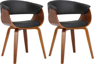 Clp Set di 2 sedie Bruce nero