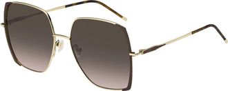 HUGO BOSS 1707/S Zonnebril - Dames - Zonnebrillen - Geel - 58 MM - Accessoires