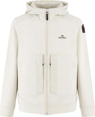 Parajumpers Trony Hooded Sweatshirt - Heren - Vesten met rits - Wit - M - Hoodies & sweatvesten