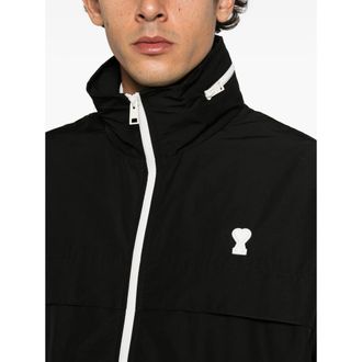 Ami Ami De Coeur Logo-patch Jacket
