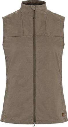 Fj&auml;llr&auml;ven Jassen, Dames, Bruin, XL, Polyester, Abisko Vest