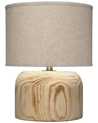 Jamie Young Co. Timber Table Lamp With Linen Shade