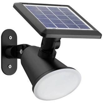 Philips Jivix Aplique Solar Negro Luminoso Exterior