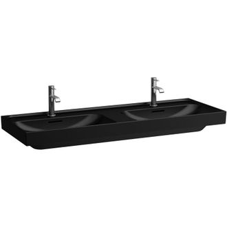 Laufen Laufen Meda Lavabo Doble, Empotrable, 1300x460mm, 1 Agujero De