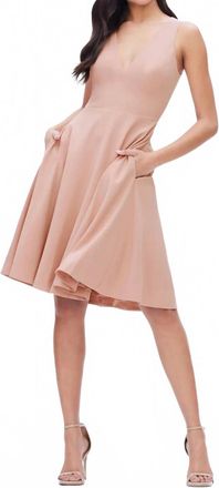 Dress The Population Catalina Dress In Blush