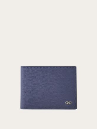 Ferragamo Men Gancini wallet Blue