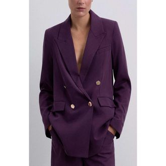 Scalpers Purple Blazer at Nordstrom, Size X-Small Eu