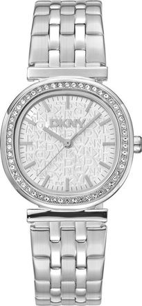 DKNY Evening Bracelet Watch, 30mm in Silver at Nordstrom