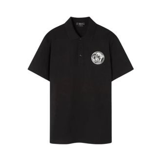 Versace Heren, Tops, Zwart, Maat: XL