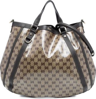 Gucci Pre-owned Gucci GG Crystal Abbey D Ring Convertible Tote THJ384TT5NVM1C34